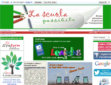 Tablet Screenshot of lascuolapossibile.it